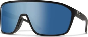 Smith Boomtown matte black/chromapop polarized blue mirror