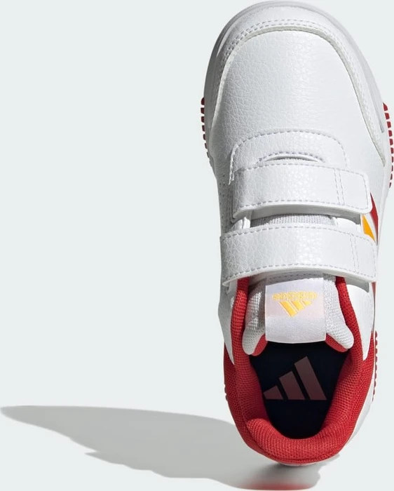 adidas Tensaur Hook and Loop cloud white/collegiate red/collegiate gold (Junior)