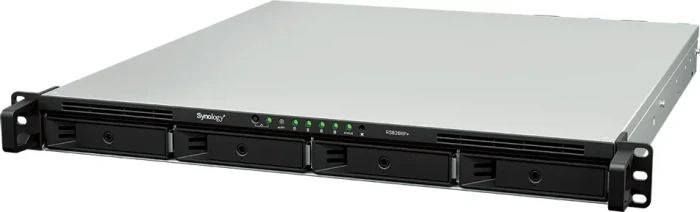 Synology RackStation RS826RP+, 4GB RAM ECC, 4x RJ-45 1000Base-T, 2x USB-A 3.0, 1HE