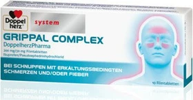 Doppelherz system Grippal Complex Tabletten, 10 Stück