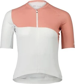 POC Essential Road Print Trikot kurzarm hydrogen white/rock salt (Damen)
