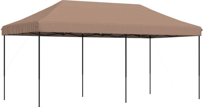 vidaXL Faltpavillon 580x292cm braun