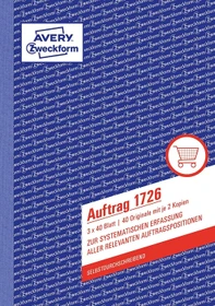 Avery-Zweckform Auftrag, A5, 120 Blatt