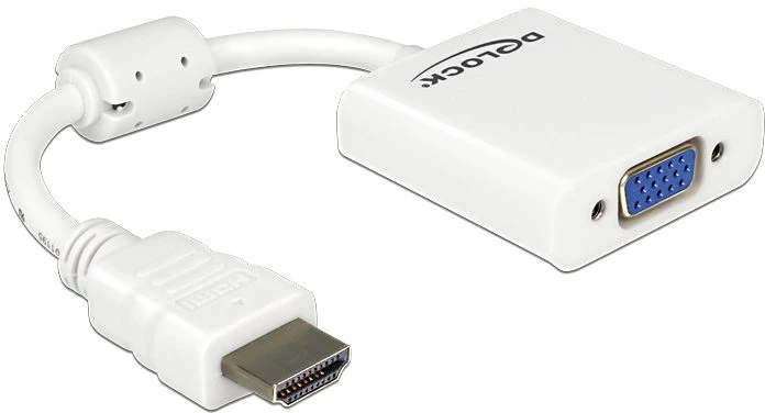 DeLOCK HDMI/VGA Adapter weiß