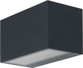 Osram Ledvance SMART+ Outdoor WiFi Brick Wall Updown 14W Wandleuchte schwarz