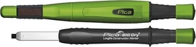 Pica-Marker BIG Dry Zimmermannsbleistift graphit, schwarz/grün, Etui, Blister