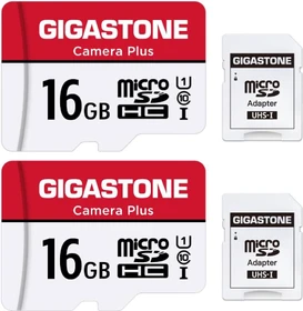 Gigastone Camera Plus R85/W15 16GB Kit, UHS-I U1, Class 10, 2er-Pack
