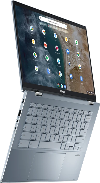 ASUS Chromebook Flip CX5 CX5400FMA-AI0077, AI Blue, Core i5-1130G7, 16GB RAM, 256GB SSD, DE