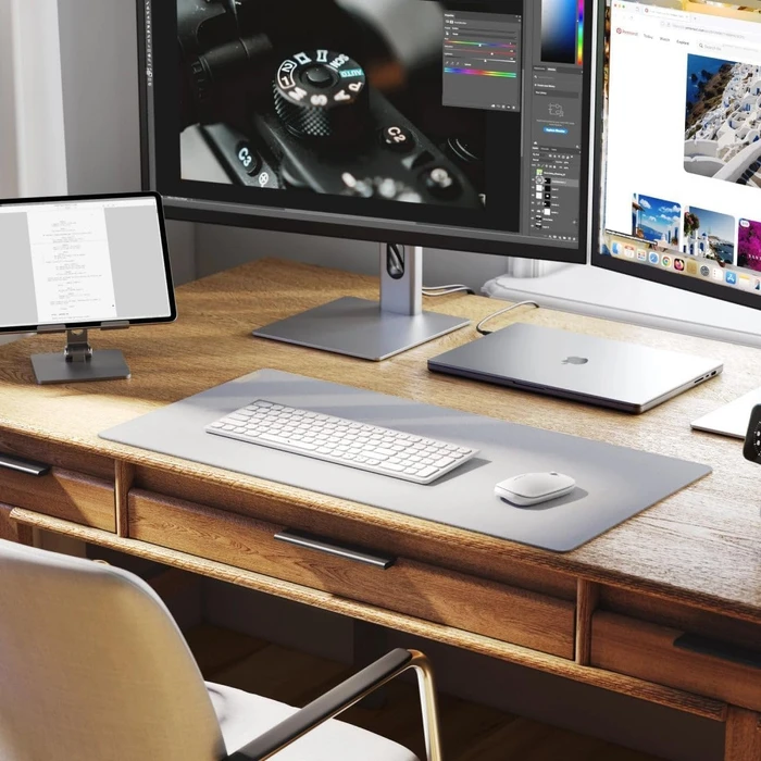 Alogic Echelon Compact Rechargeable Wireless Mouse and Keyboard Combo for Mac, weiß, USB/Bluetooth, UK