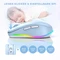 Seenda Rechargeable Wireless RGB Mouse mit Jiggler-Funktion, hellblau, USB Vorschaubild