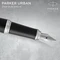 Parker Urban muted black/chrome trim, rechte Hand, mittel, Geschenkbox Vorschaubild