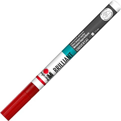Marabu Brilliant Painter 1-2mm kirsche 125
