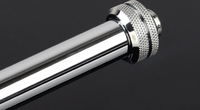 Bitspower Messing Hardtube 16mm, silber verchromt