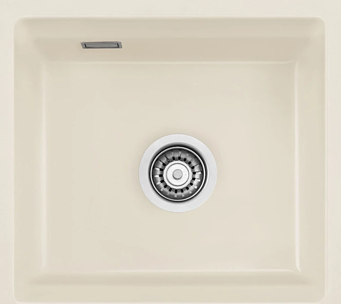systemceram Kara 42 U/g Unterbau Becken mittig jasmin