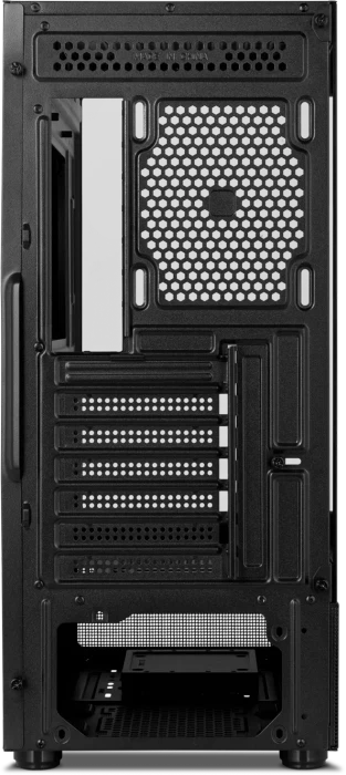 Nox Xtreme Hummer Vision Black, schwarz, Glasfenster
