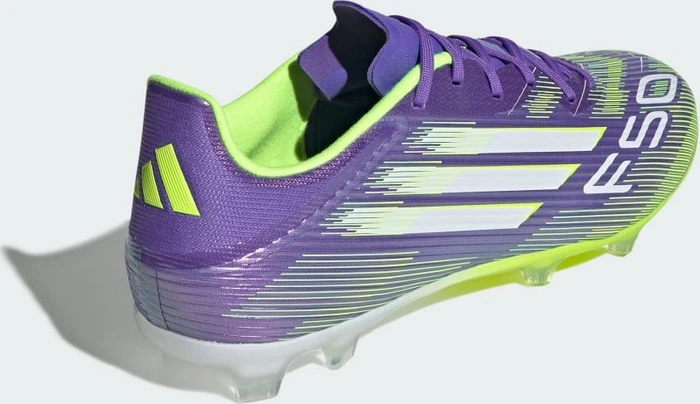 adidas F50 League FG/MG purple rush/cloud white/lucid lemon