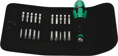 Wera Kraftform Kompakt 41 Bitset inkl. Tasche, 11-tlg.
