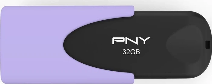 PNY Attaché 4 lila 32GB, USB-A, USB 2.0