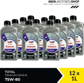 Total Energies Traxium Gear 8 75W-80 1l