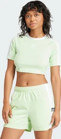 adidas 3-Streifen Baby T-Shirt kurzarm semi green spark (Damen)