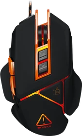 Canyon Hazard Gaming Mouse schwarz/orange, USB (CND-SGM6N)