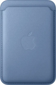 Apple iPhone Feingewebe Wallet mit MagSafe hyazinthenblau