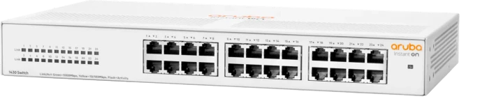 HPE Aruba Instant On 1430 Desktop Gigabit Switch, 24x RJ-45