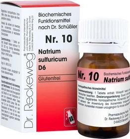 Dr. Reckeweg Biochemie Nr. 10 Natrium sulfuricum D6 Tabletten, 200 Stück