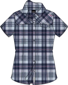 CMP Karomuster Hemd kurzarm b.blue/sky blue (Damen)