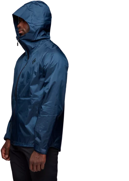 Black Diamond Treeline Rain Shell Funktionsjacke indigo (Herren)