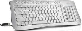 Speedlink Alare Metal Keyboard, USB, DE (SL-6465-SV)