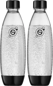 SodaStream PET Sodaflasche Fuse Duo 1l schwarz,   2 Stück