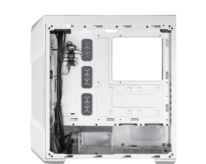 Cooler Master MasterBox TD500 Mesh V2, weiß, Glasfenster