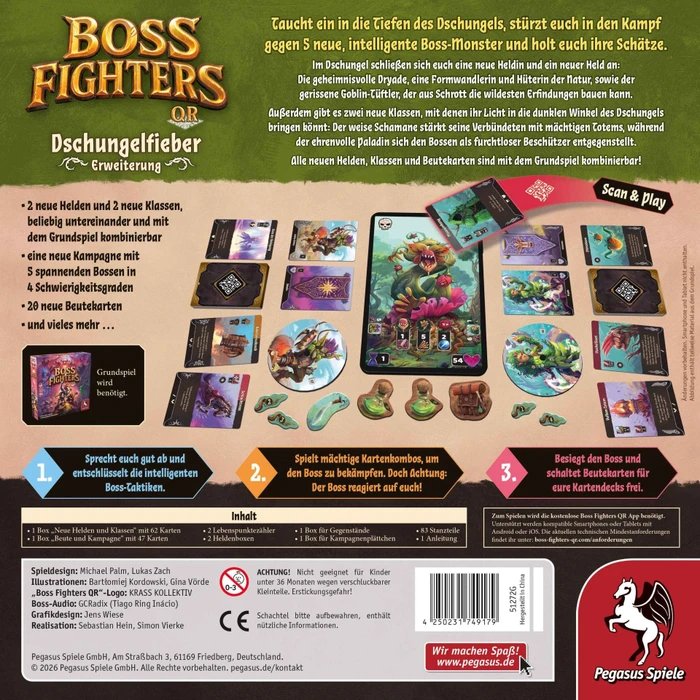 Boss Fighters QR - Dschungelfieber (Erweiterung)