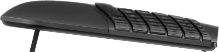 HP 960 Ergonomic Wireless Keyboard, schwarz, USB/Bluetooth, US