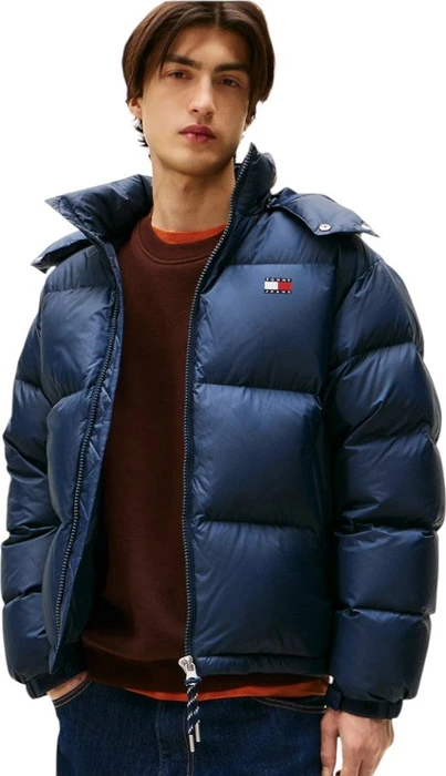 Tommy Hilfiger Alaska Puffer Ripstop Jacke dark night navy (Herren)