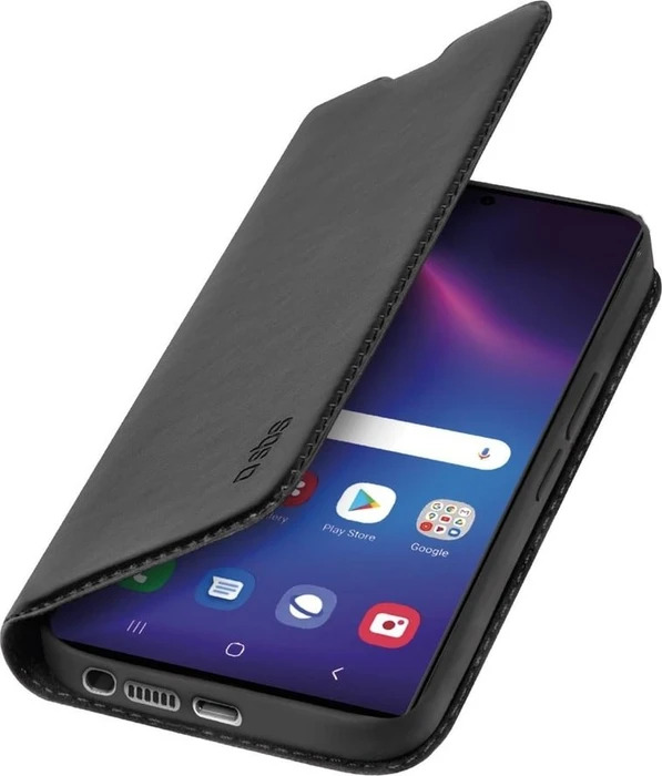 SBS Mobile Book Wallet Lite für Samsung Galaxy S24 Ultra schwarz