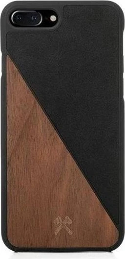 Woodcessories EcoSplit Walnuss für Apple iPhone 7 Plus/8 Plus schwarz