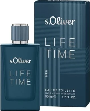 s.Oliver Life Time Men Eau de Toilette, 50ml