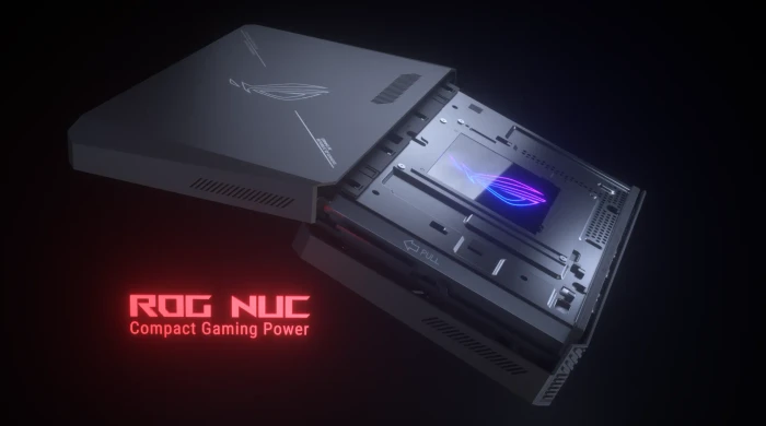 ASUS ROG NUC 14 - Scorpion Canyon - RNUC14SRKU7168A0I, Core Ultra 7 155H, 16GB RAM, 512GB SSD, GeForce RTX 4060, ohne Netzkabel