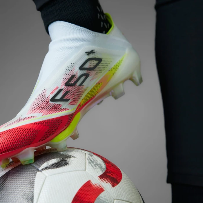 adidas F50+ FG cloud white/core black/solar yellow