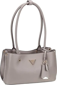 Guess Meridian Schultertasche dark taupe