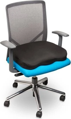 Kensington Ergonomisches Sitzkissen, schwarz