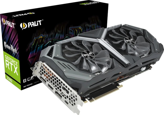Palit GeForce RTX 2080 GameRock, 8GB GDDR6, HDMI, USB-C, 3x DP