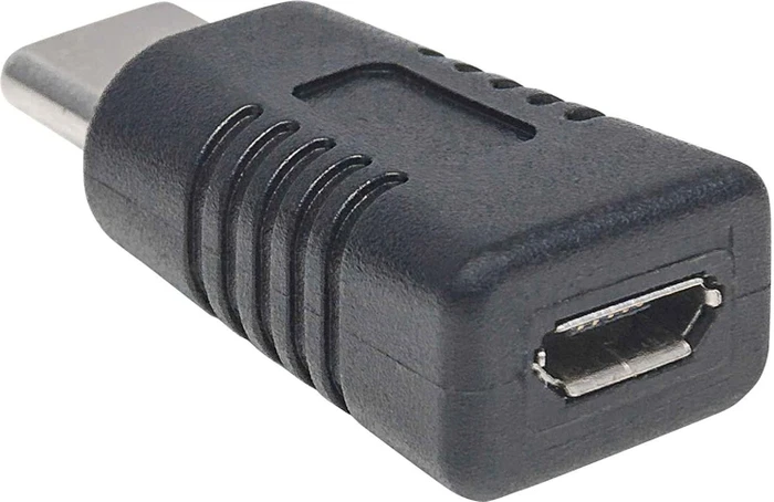 Manhattan Adapter, USB Micro-B [Buchse] auf USB-C [Stecker] Adapter