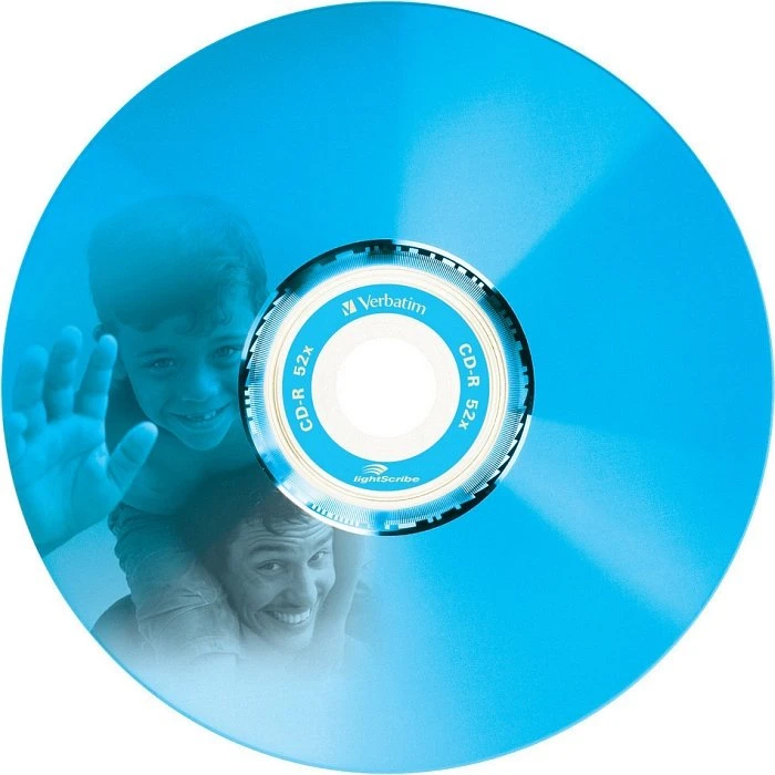 Verbatim Azo Lightscribe Colour CD-R 80min/700MB, Lightscribe, 10er Slimcase