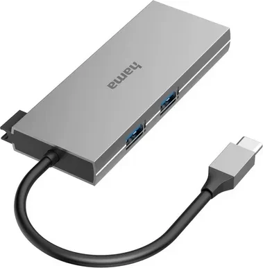 Hama USB-C-Hub 6 Ports, USB-C 3.0 [Stecker]