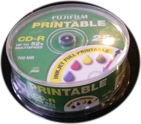 Fujifilm CD-R 80min/700MB, 25er Pack