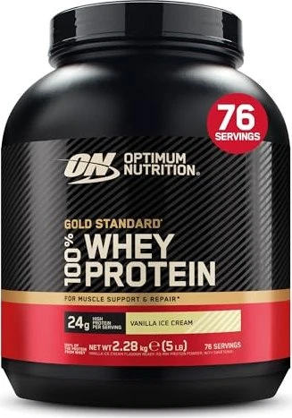 Optimum Nutrition Gold Standard 100% Whey Vanilla Ice Cream 2.27kg