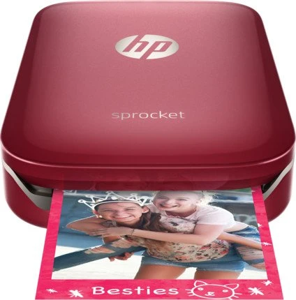 HP Sprocket Photo Printer, rot